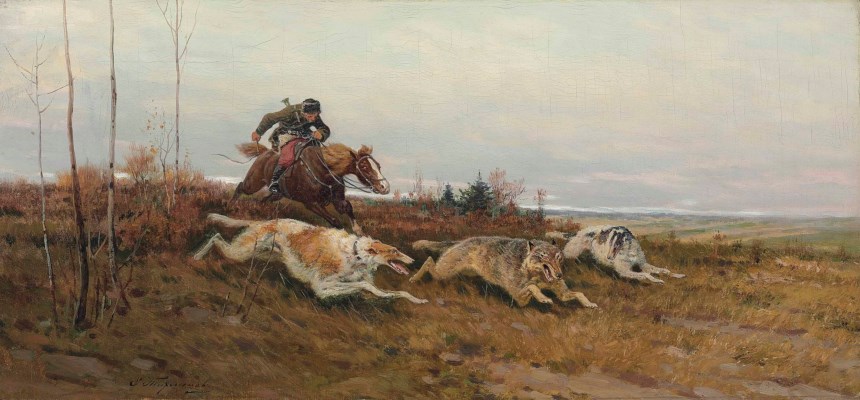 hunting scene